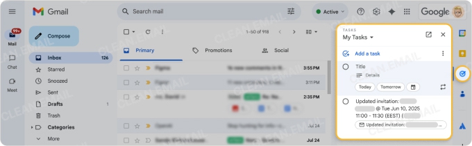 Create Gmail Task