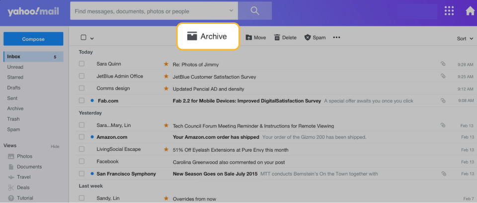 How to Search for Messages in Yahoo Mail