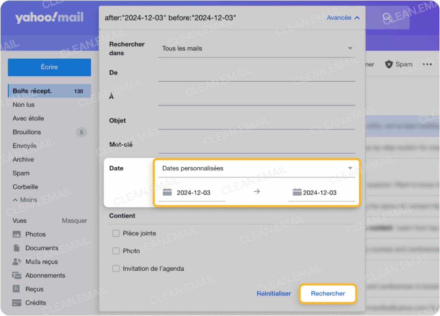 Nettoyer Yahoo Mail en quelques clics grâce à Clean Email