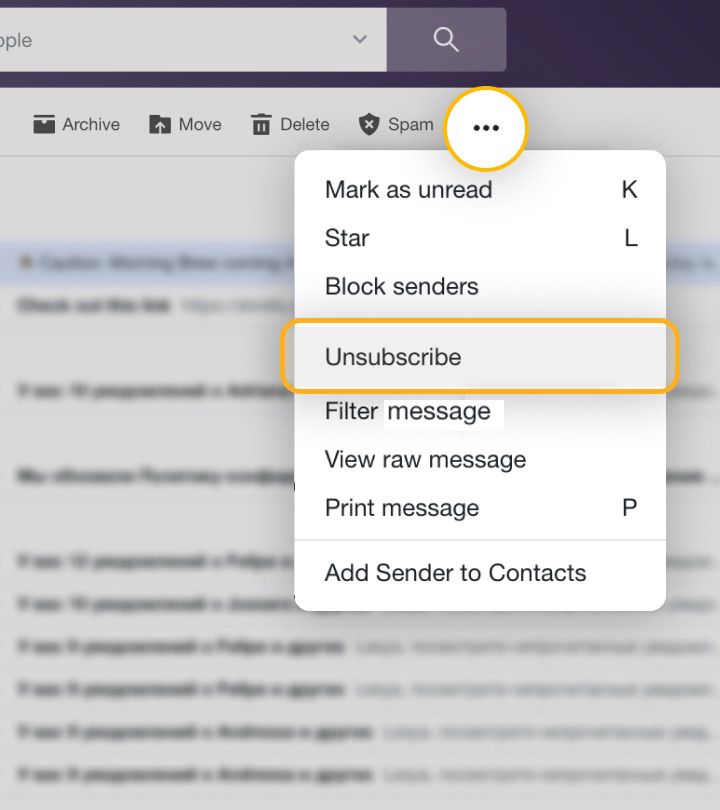 How To Clean Up Yahoo Mail