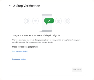 Smartphone notification prompts