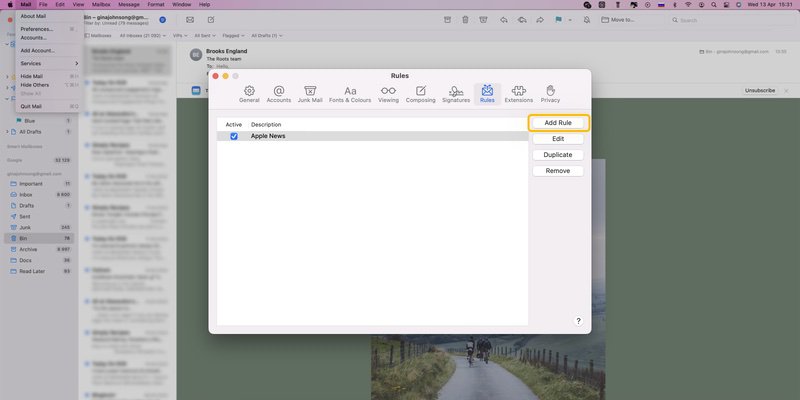 Click Add Rule