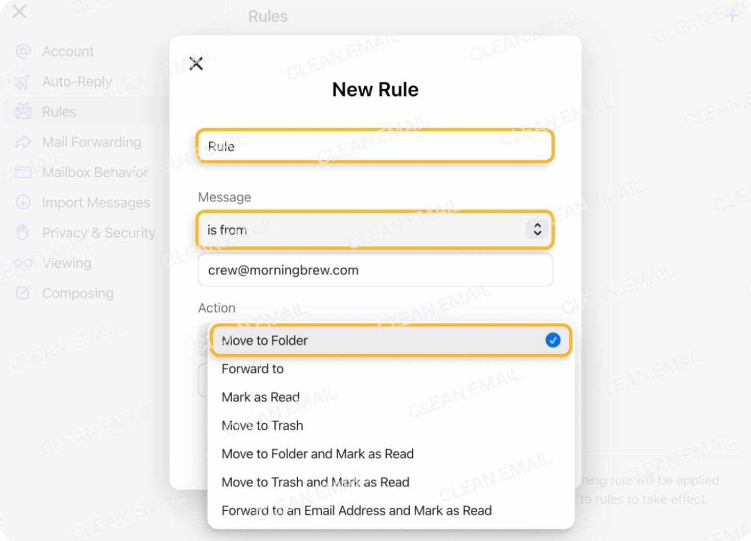 How To Set Rules In Apple Mail Or iCloud Mail And Save Time