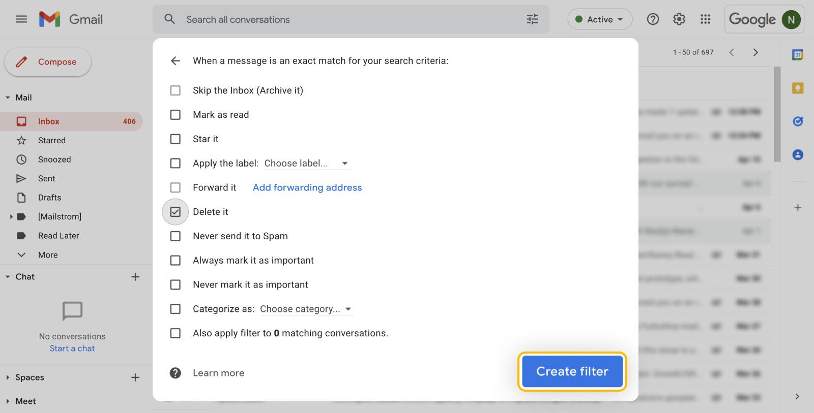 How to Create Rules in Gmail to Stop Inbox Overload