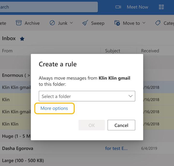 How To Create A Rule In Outlook To Filter Emails