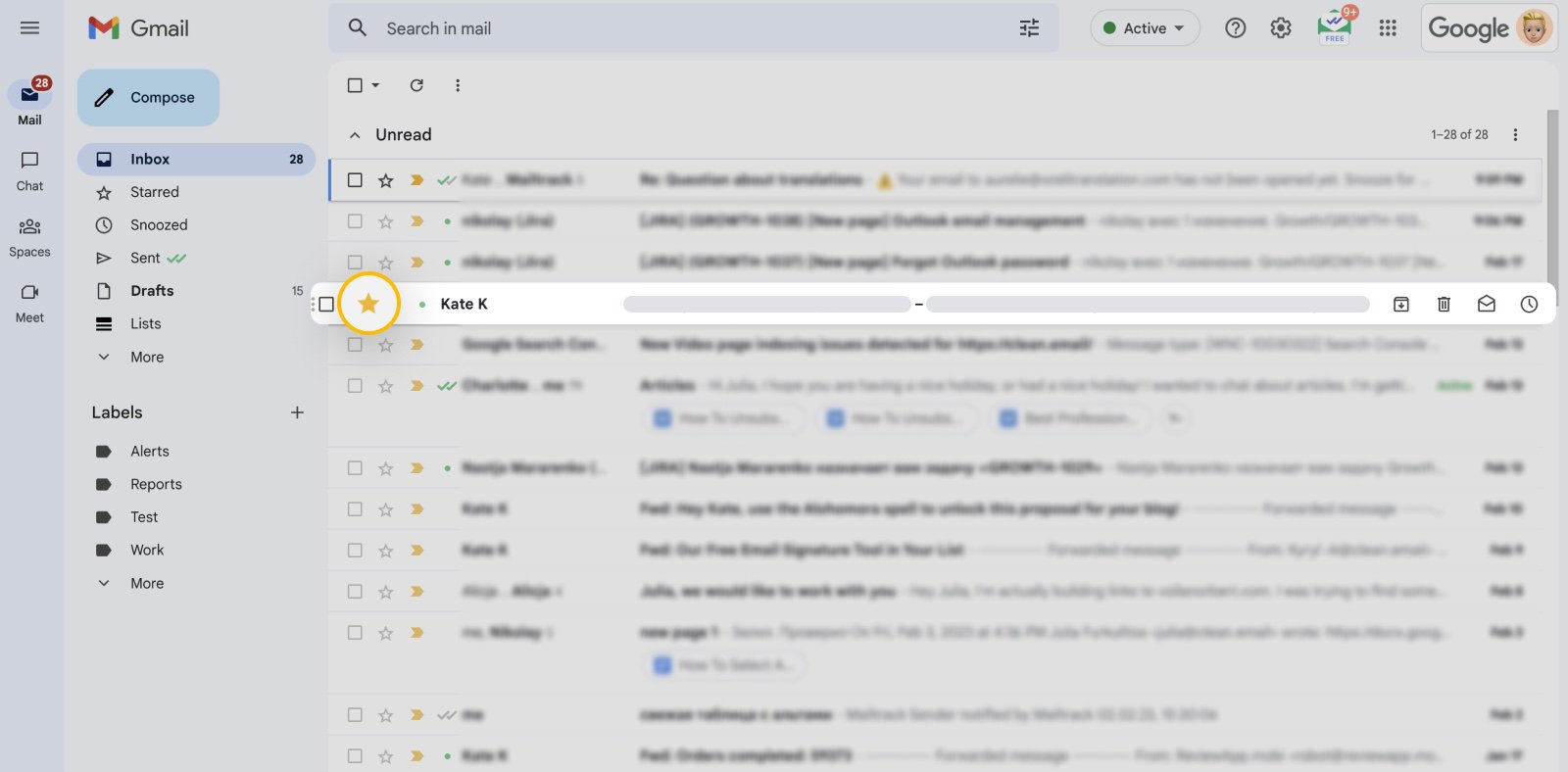 types of gmail endings