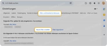 Gmail-Spamfilter umgehen