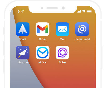 Works with your favorite email app