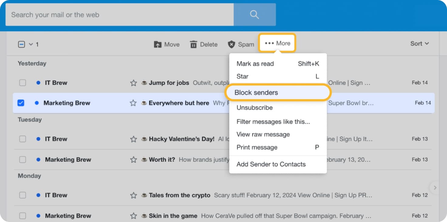 How to Block Emails on AOL to Keep Your Inbox Clean In 2024