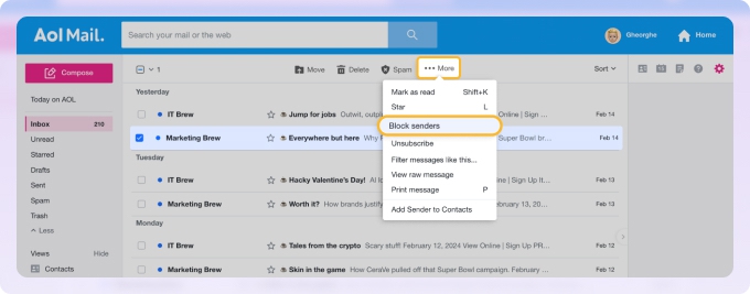 How to Block Emails on AOL to Keep Your Inbox Clean In 2024