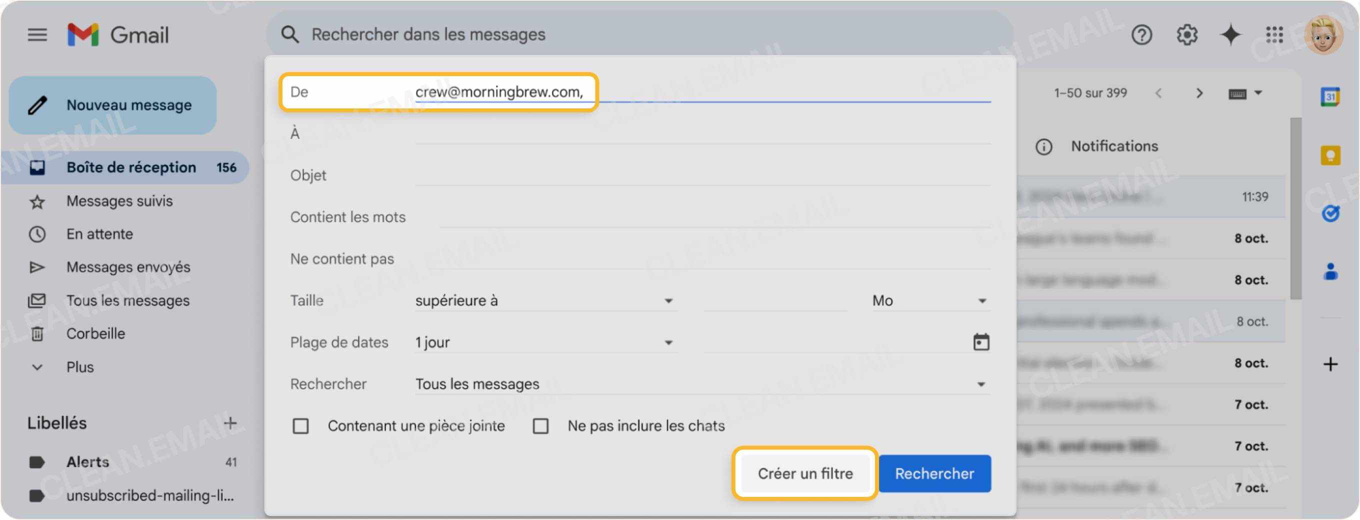 Comment bloquer une adresse mail sur Gmail, Yahoo et Outlook