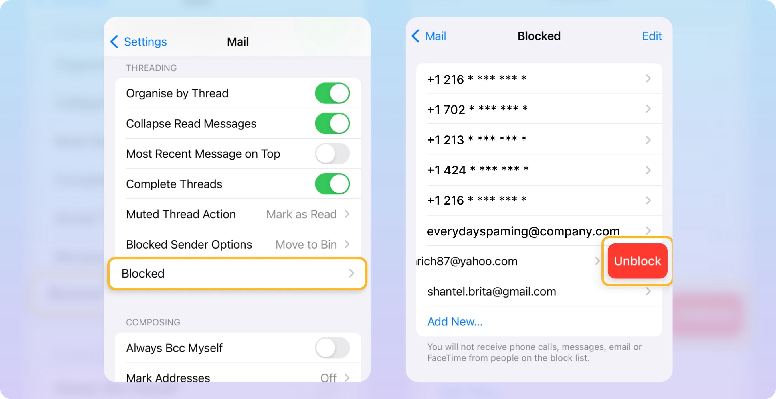 How To Block An Email On Apple Phone