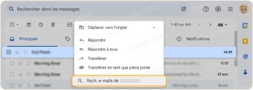 Supprimer tous les e-mails d’un même expéditeur dans Gmail sur ordinateur