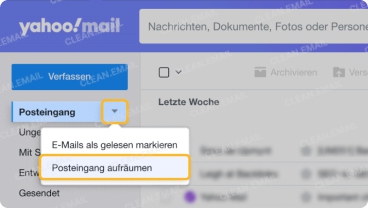 So löschen Sie den gesamten Yahoo-Posteingang