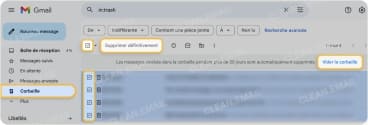 Comment supprimer les messages volumineux de Gmail