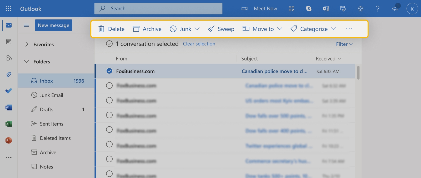 how-to-select-several-emails-to-delete-in-outlook-printable-online