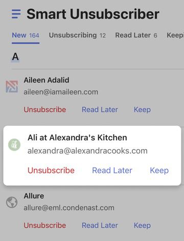 Unsubscribe from emails with Clean Email
