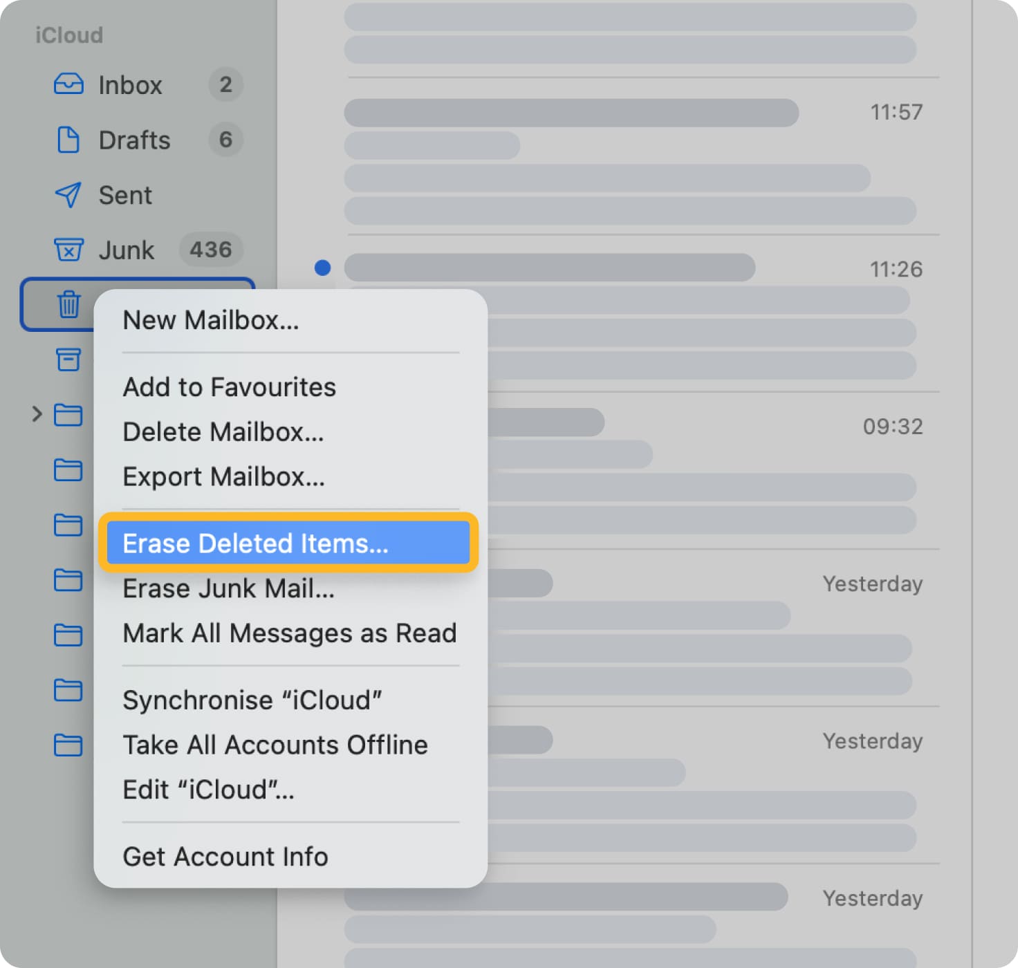 how to delete multiple emails on iphone 7