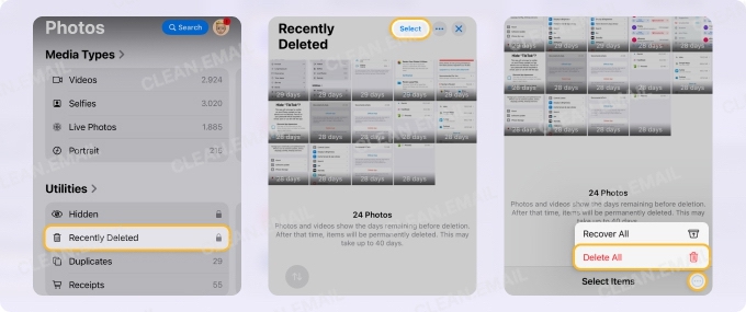 How to Empty Photo Trash on iPhone