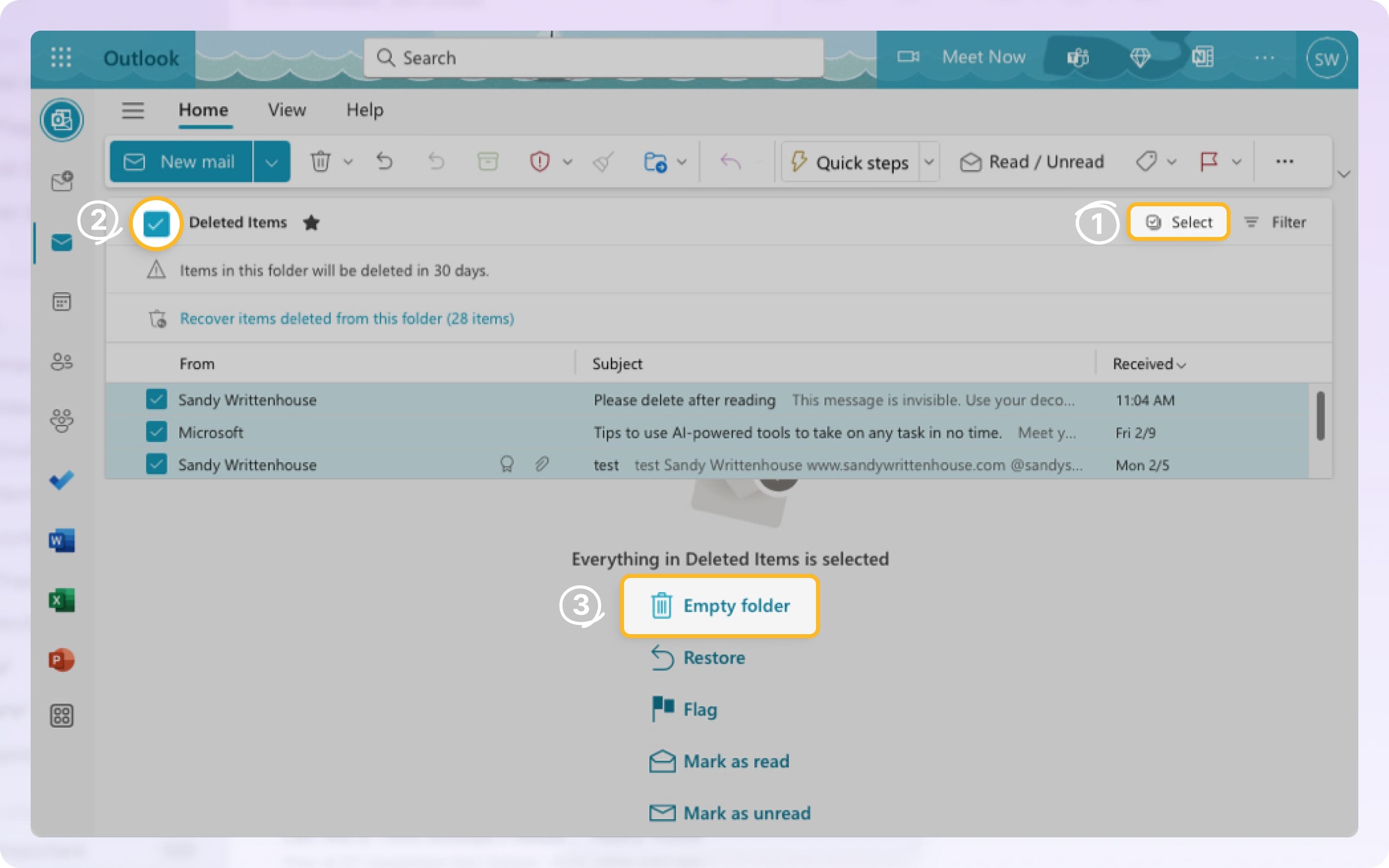 how-to-permanently-delete-emails-from-outlook-in-2025