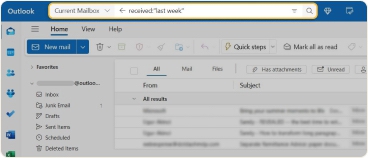 How to delete old emails in Outlook quickly