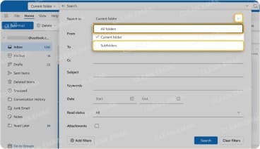 Three common reasons Outlook shows only some old emails
