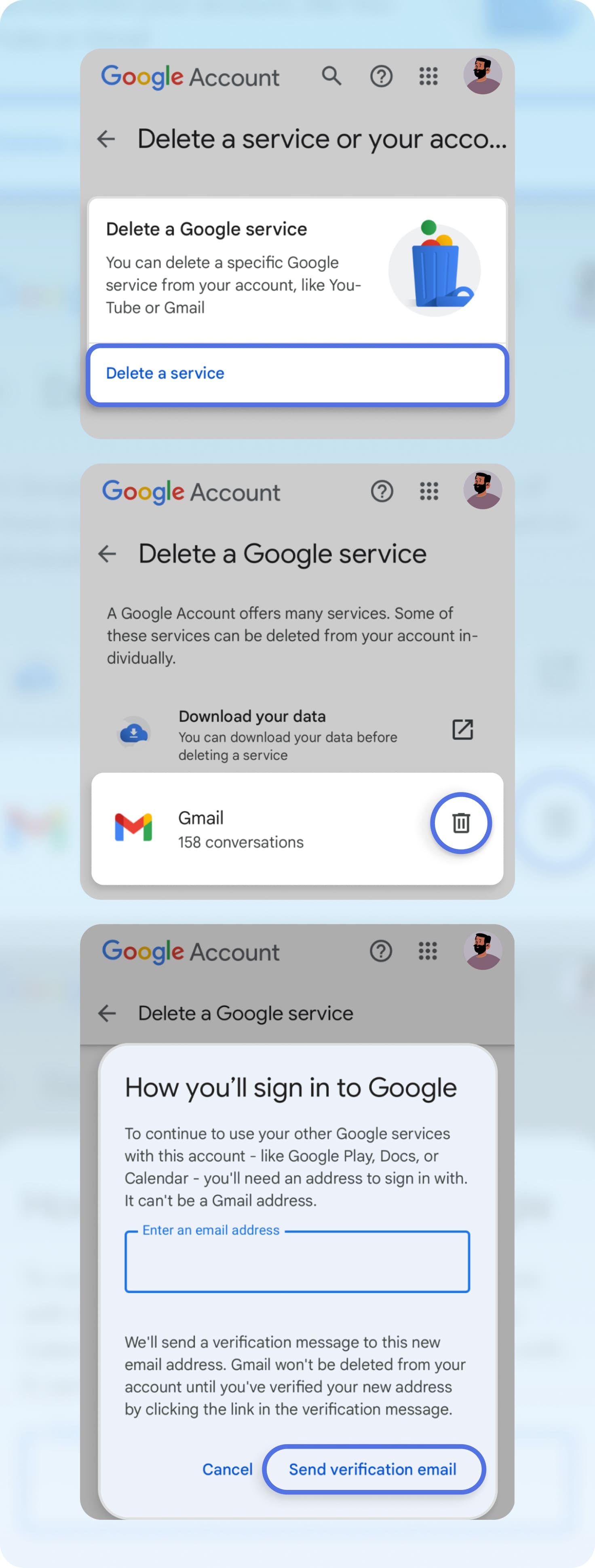 can you permanently delete a gmail email