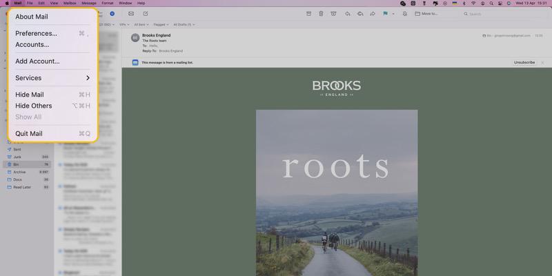 How to stop Mail App from popping up on Mac