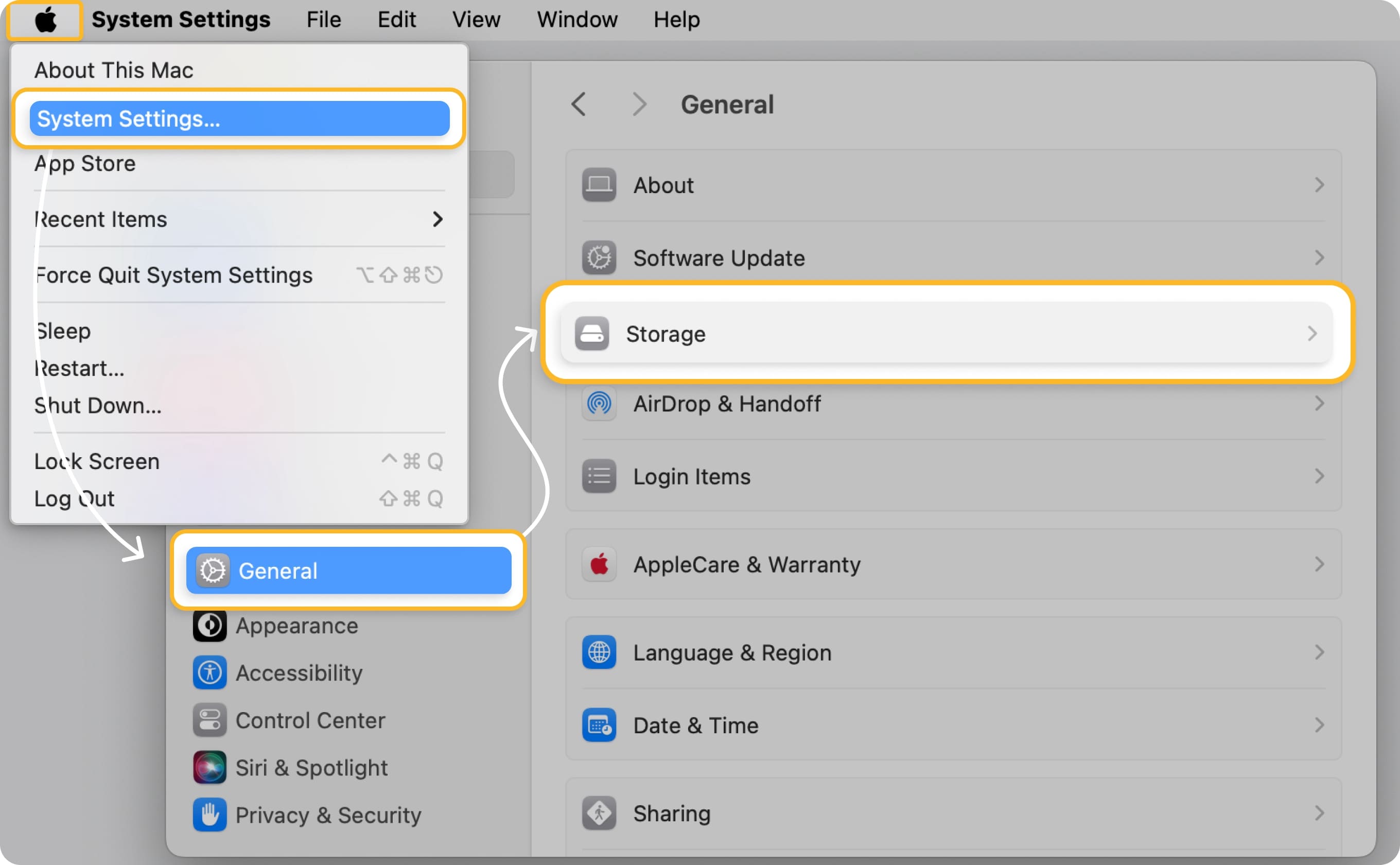 Clear Mail Storage Mac