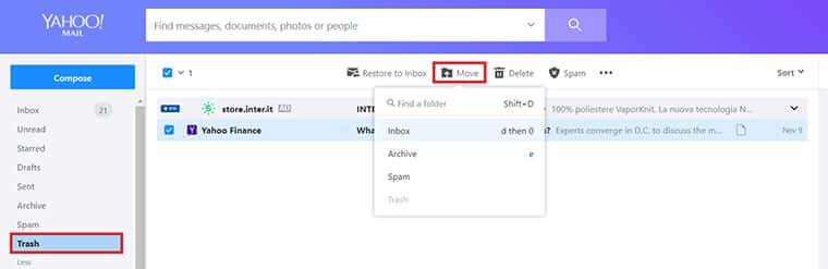 How To Recover Deleted Emails From Gmail Yahoo And Outlook