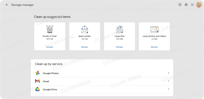 Google One Storage Manager