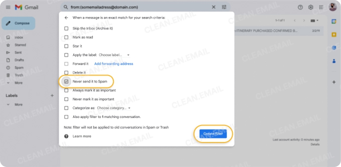 Resubscribe to Emails on Gmail