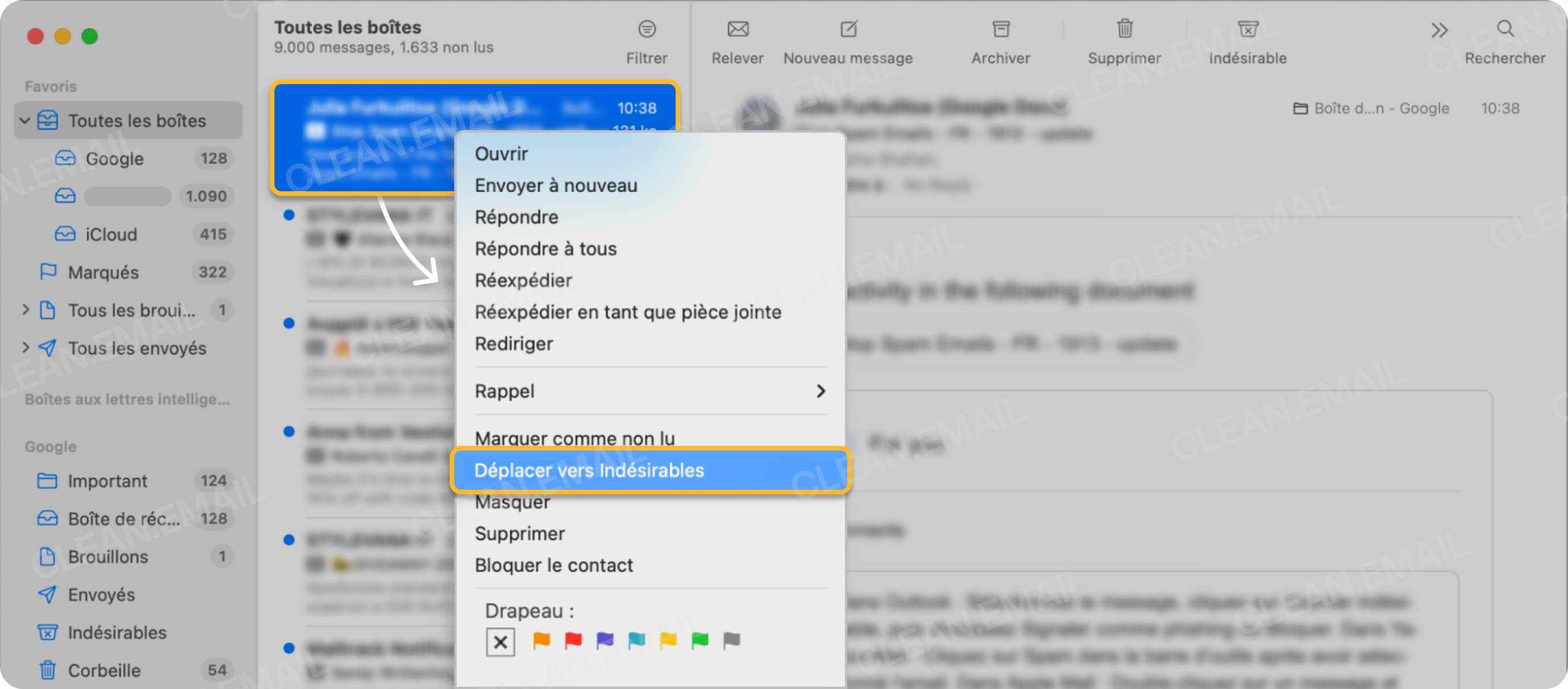 Ne plus recevoir de spam grâce à une bonne gestion d