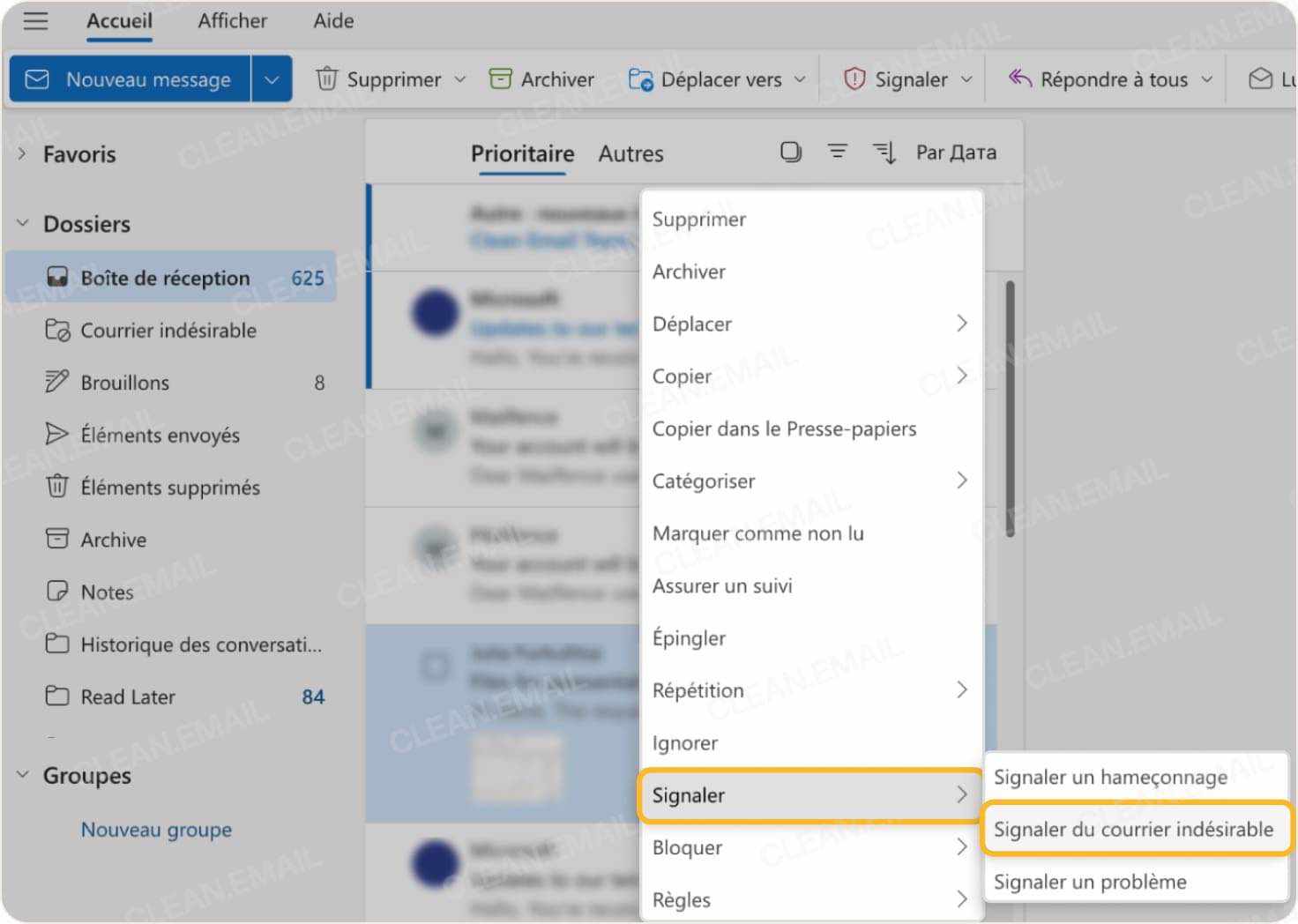 Ne plus recevoir de spam grâce à une bonne gestion d