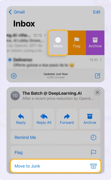 Apple Mail and iCloud Mail filters for blocking and managing unwanted emails