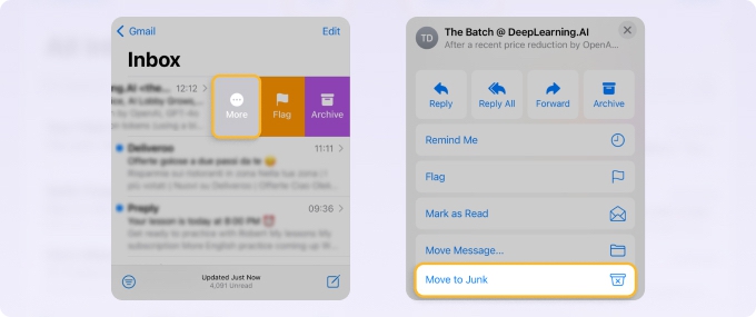 Apple Mail and iCloud Mail filters for blocking and managing unwanted emails
