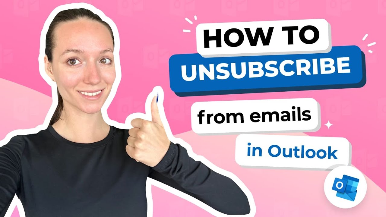 Unsubscribe from Emails in Outlook