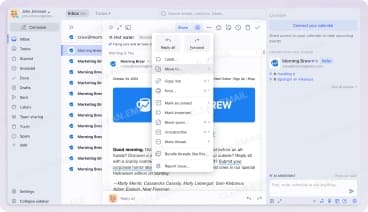 Shortwave is an email organizer for Gmail