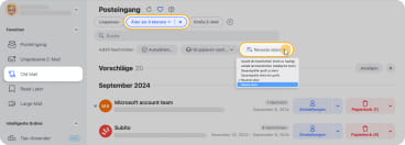 Sortieren und löschen Sie Gmail-Nachrichten nach Alter in Clean Email