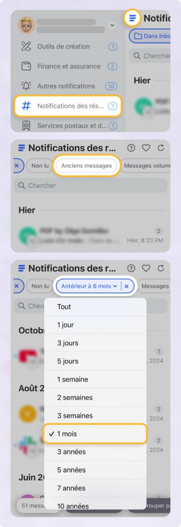 Supprimer automatiquement les e-mails après 30 jours avec Clean Email
