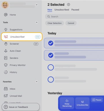 Remove your unwanted newsletters with Unsubscriber