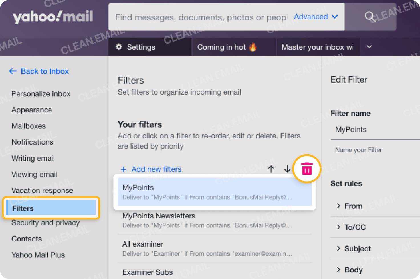 Yahoo Spam Filter: How It Works, Settings, Extra Protection