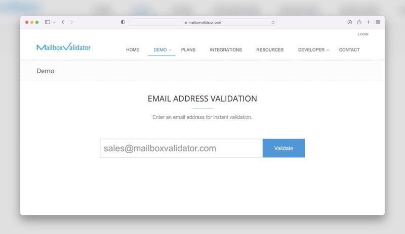 MailboxValidator best service for email verification