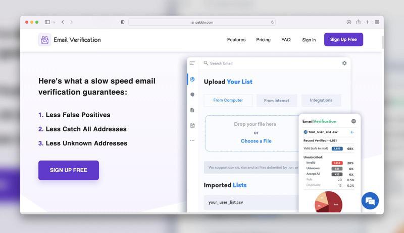 Pabbly best email verification tool