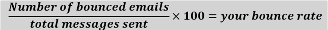 Know the acceptable bounce rate